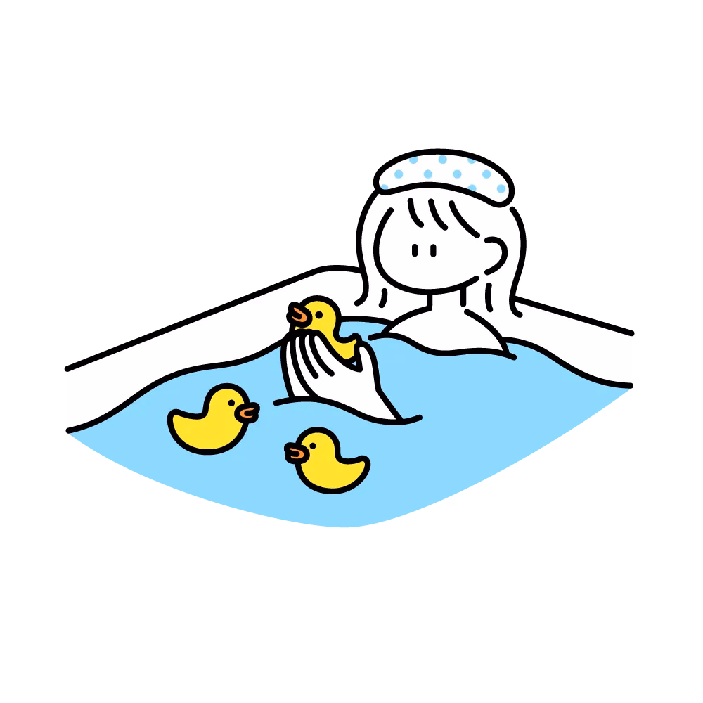 お風呂のイラスト