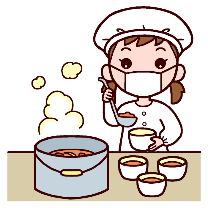 給食当番